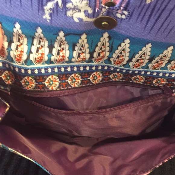 NWOT CLOTH CLUTCH BAG** - Picture 5 of 5